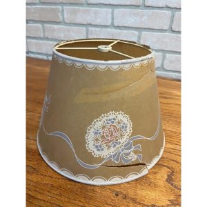 Vintage 1930s Aladdin WHIP-O-LITE Kerosene Oil Lamp Paper Shade - As-Is