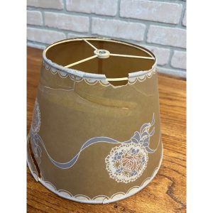 Vintage 1930s Aladdin WHIP-O-LITE Kerosene Oil Lamp Paper Shade - As-Is