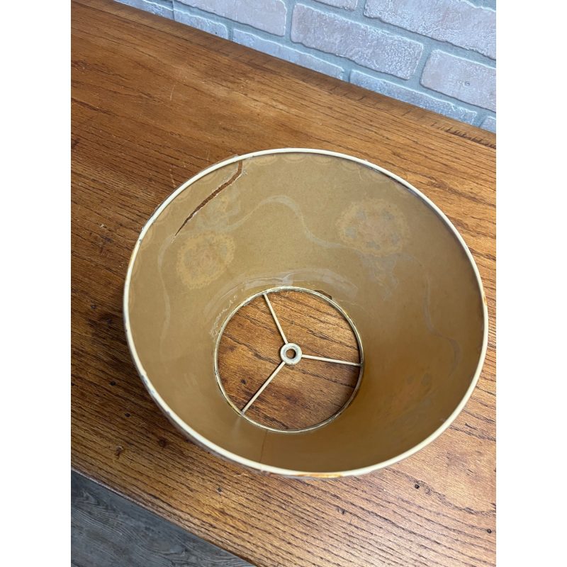 Vintage 1930s Aladdin WHIP-O-LITE Kerosene Oil Lamp Paper Shade - As-Is