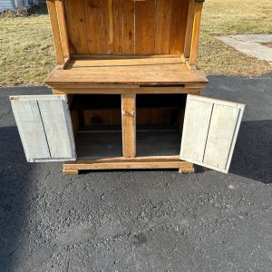 363a11ef-208c-463f-a561-c5e3406cf9f2_LP.jpg Antique Primitive Bakers Bread-Making Cabinet Cupboard