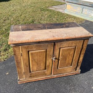 3GlkVMbt_4.jpg Antique Early Primitive Jelly Cabinet Cuboard Table