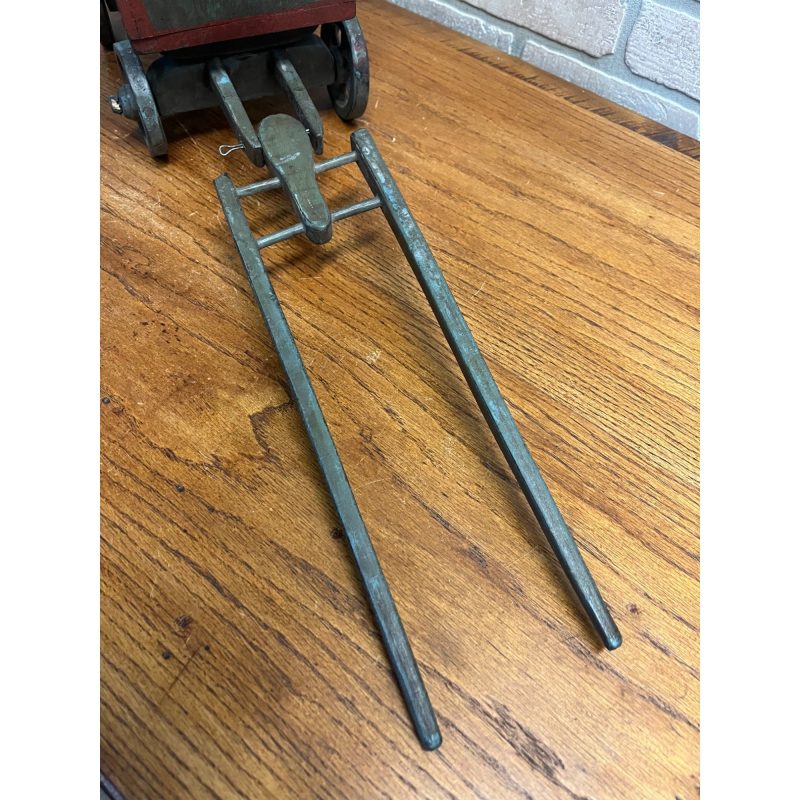 Antique 19th Century German Horse Drawn Wagon Toy Folk Art Hand Painted