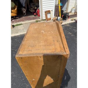 Antique Primitive Farmhouse Wood Pie Safe w/ Screen Door