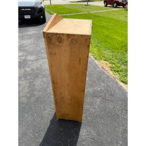 Antique Primitive Farmhouse Wood Pie Safe w/ Screen Door