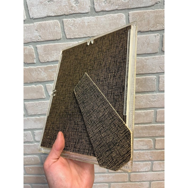 Vintage 1950s Elizabeth Taylor Actress Photo Premium Framed Nu-Dell Plastics Ribbed