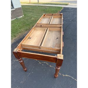 AP47TtKW_12.jpg Antique Primitive Style Wooden Farmhouse Table