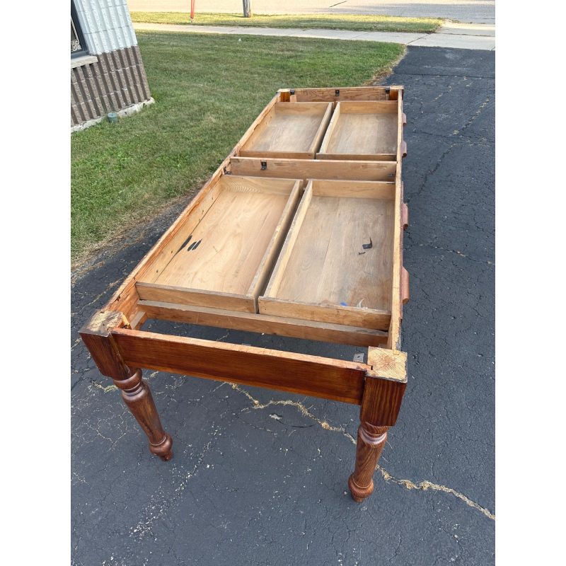 AP47TtKW_12.jpg Antique Primitive Style Wooden Farmhouse Table