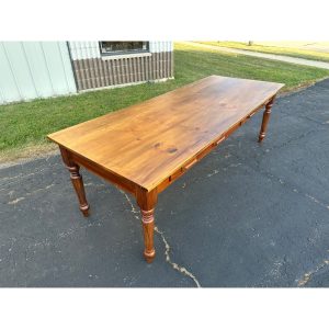 AP47TtKW_3.jpg Antique Primitive Style Wooden Farmhouse Table