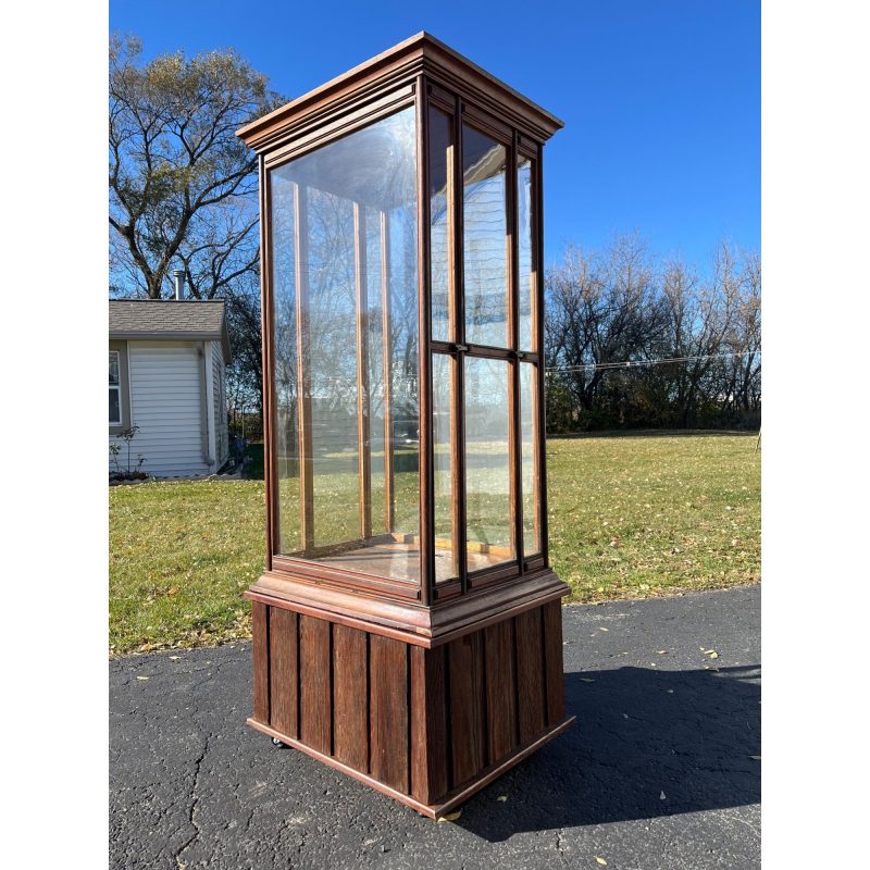 BJdR4i3q_1.jpg Antique Oak Glass Display Case Mercantile General Store