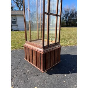 BJdR4i3q_2.jpg Antique Oak Glass Display Case Mercantile General Store