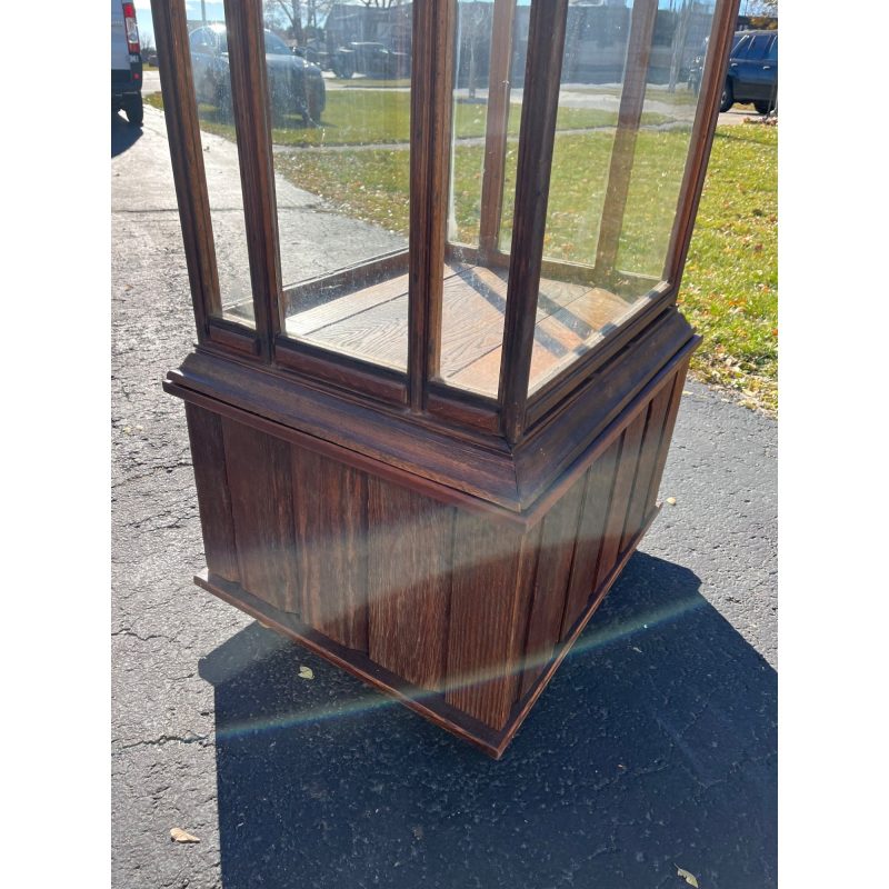 BJdR4i3q_4.jpg Antique Oak Glass Display Case Mercantile General Store
