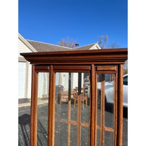 BJdR4i3q_6.jpg Antique Oak Glass Display Case Mercantile General Store