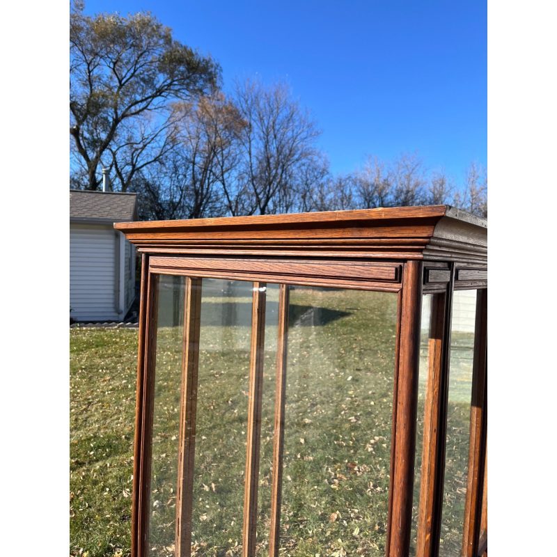 BJdR4i3q_8.jpg Antique Oak Glass Display Case Mercantile General Store