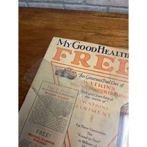 BngdWhFW_9.jpg Vintage 1920s Watkins Liniment Drug Store Advertising Sign Paper Litho Poster