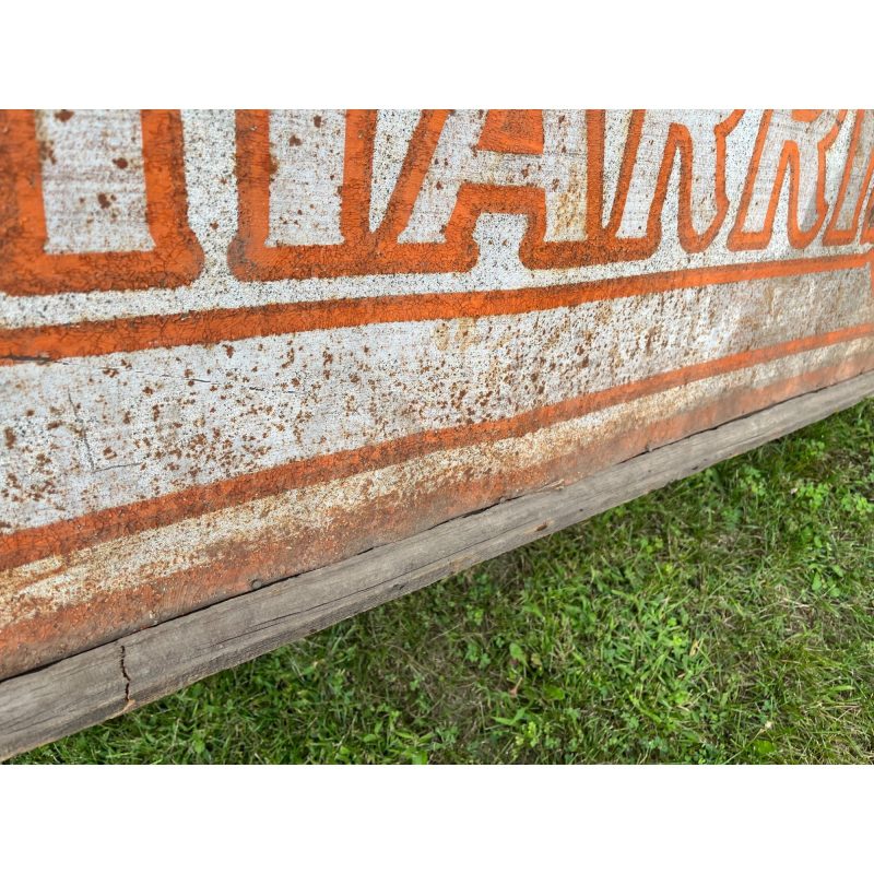 Rare Original 1900s Massey Harris Farm Tractors Advertising Wood Framed Sign