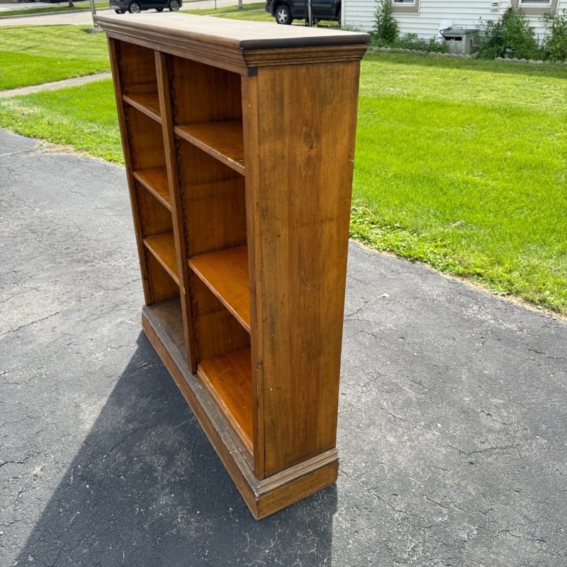 Antique Primitive Wainscoting Bookshelf / Book Case