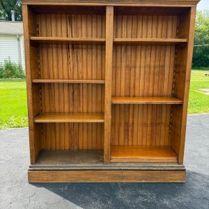 Antique Primitive Wainscoting Bookshelf / Book Case