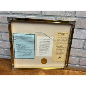 Original 1980 Gnomes CBS Film Animation Cel Framed Wil Hugen