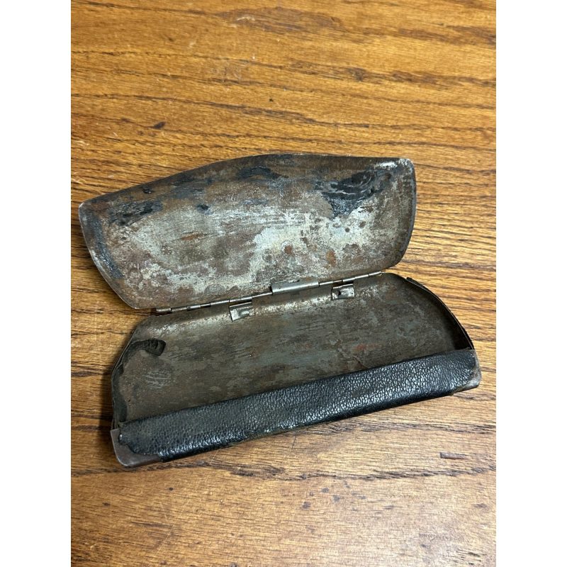 Antique APEX Gold Filled Eyeglasses Frames Oval Lenses Brown Coated