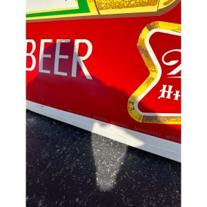 FxL2N7Ow_11.jpg Vintage HUGE Miller High Life Beer 14ft Advertising Sign