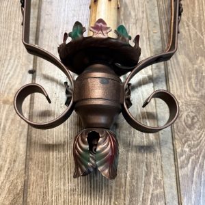 Pair Vintage Matching Pendant Hanging Ceiling Lights Spanish Revival