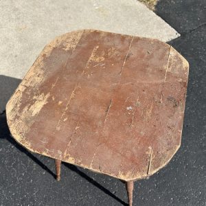 Antique Wooden Parlor Table Plant Stand Claw Feet Victorian