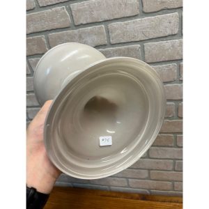 Aladdin White Venetian Glass Oil Lamp w/ NuType Model B Burner