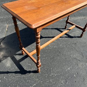 Vintage Wooden Hallway Entry Style Side Table
