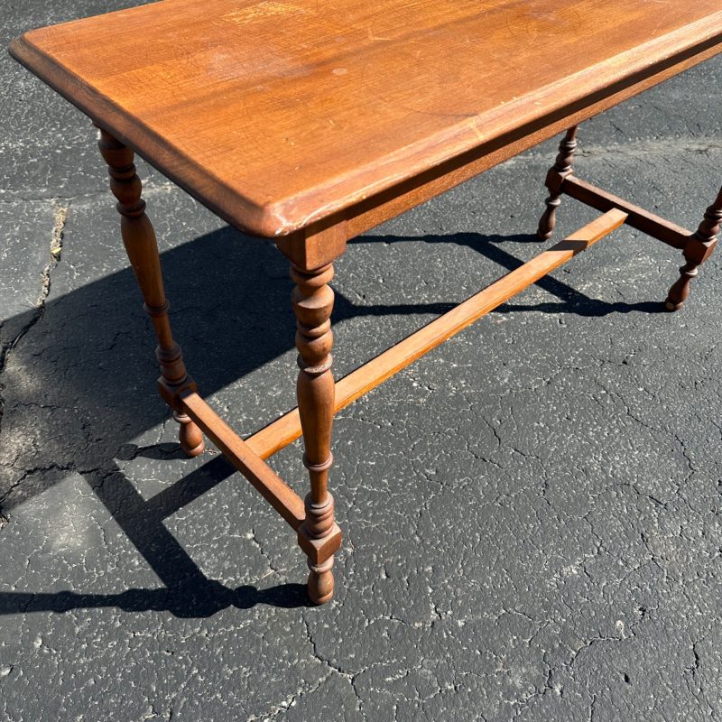 Vintage Wooden Hallway Entry Style Side Table