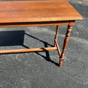 Vintage Wooden Hallway Entry Style Side Table