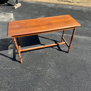 Vintage Wooden Hallway Entry Style Side Table