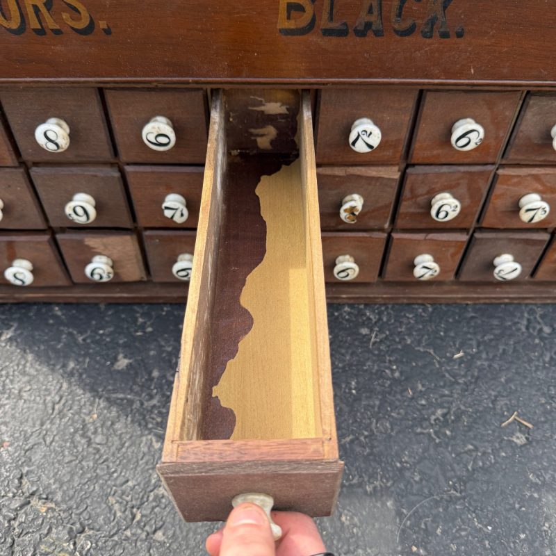 L7kvSZ8H_7.jpg Antique Primitive 36-Drawer General Store Spool Cabinet Advertising Display