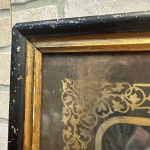 Antique 19th c. Sistine Madonna by Raphael Framed Lithograph German