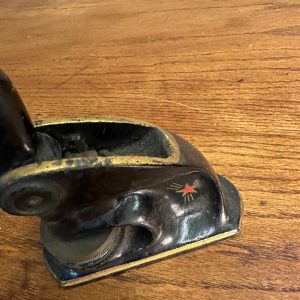 Antique Cast Iron Notary Stamp Seal -Capitol Furniture & Rug Madison Wis