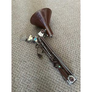 Vintage Mid Century Adjustable Drafting Lamp Portable C-Clamp Work Station Light