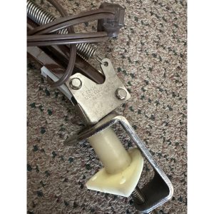 Vintage Mid Century Adjustable Drafting Lamp Portable C-Clamp Work Station Light