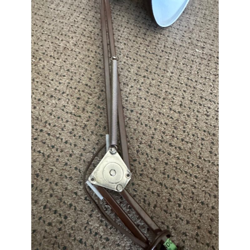 Vintage Mid Century Adjustable Drafting Lamp Portable C-Clamp Work Station Light