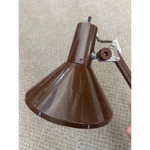 Vintage Mid Century Adjustable Drafting Lamp Portable C-Clamp Work Station Light