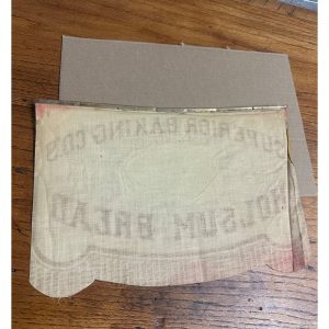 P44OzPRg_10.jpg Early 1900's Holsum Bread Cloth Pennant Advertising Banner Sign Superior Baking Co.