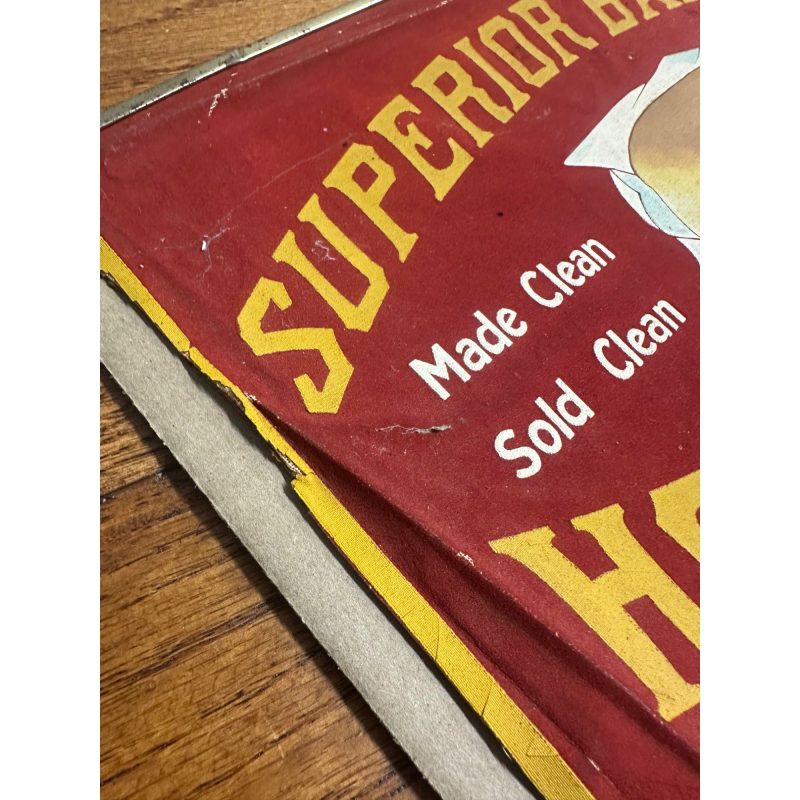 P44OzPRg_6.jpg Early 1900's Holsum Bread Cloth Pennant Advertising Banner Sign Superior Baking Co.