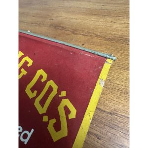 P44OzPRg_9.jpg Early 1900's Holsum Bread Cloth Pennant Advertising Banner Sign Superior Baking Co.