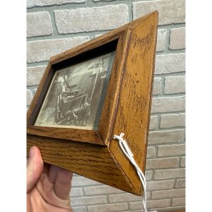 Vintage Early 1900s Cabinet Photo Dentist Chairs Dental Office Framed