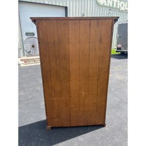 XJGacKCr_8.jpg Antique Primitive Style Bookshelf Display Bookcase Cabinet