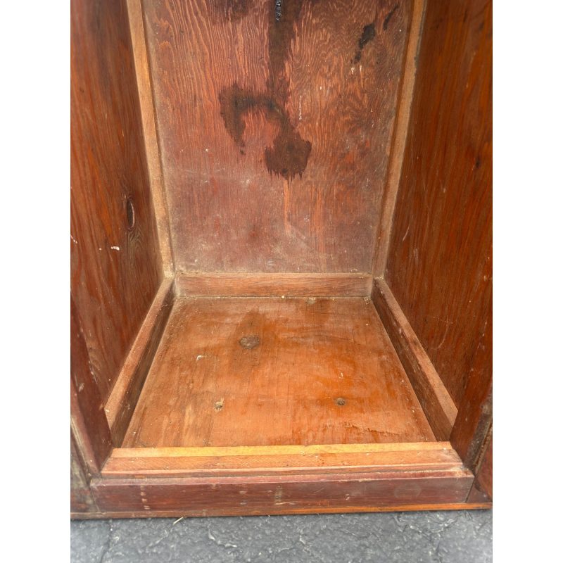 XKgRtQWW_9.jpg Vintage Early 1900s "Cold-O" Soda Fountain Wooden Cabinet Advertising Store Display