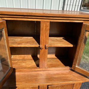 Antique Primitive Child's Stepback Hutch Farmhouse