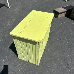 b5a6cc29-cb5d-4f38-a821-73e4cd53f775_LP.jpg Antique Primitive Wooden Yellow Green Storage Cabinet Cupboard