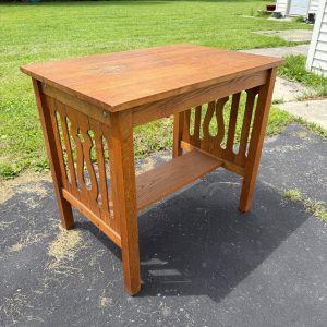 Vintage Arts & Crafts / Mission Style Library Table Desk