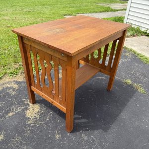Vintage Arts & Crafts / Mission Style Library Table Desk