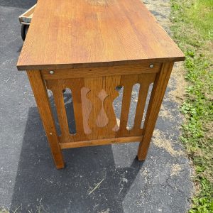 Vintage Arts & Crafts / Mission Style Library Table Desk