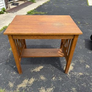 Vintage Arts & Crafts / Mission Style Library Table Desk